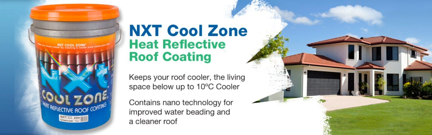 NXT Cool Zone Heat Reflective Roof Coating